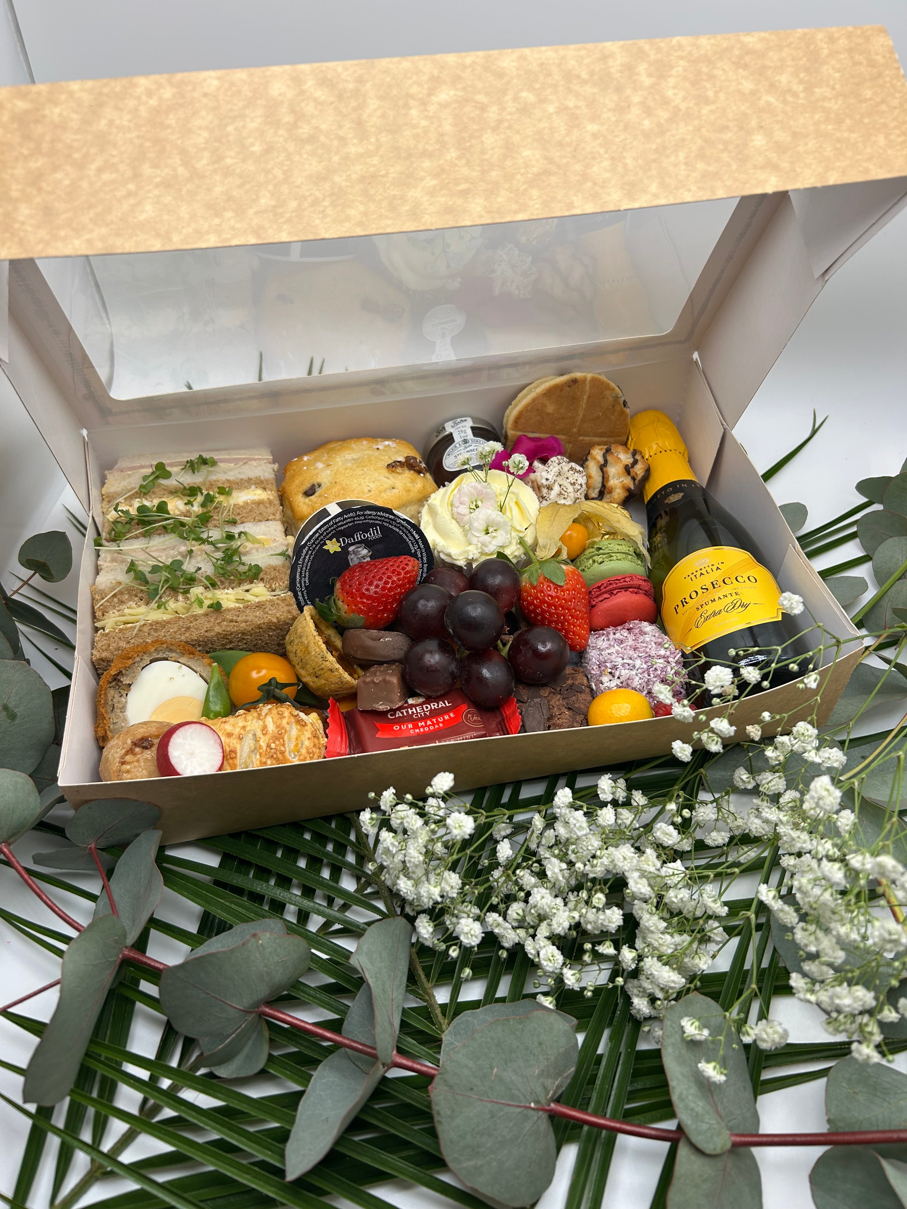 Event Tea Box Afternoon Tea Box – Sue Franks Catering