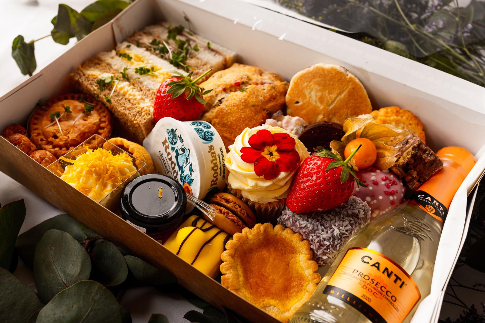 Event Tea Box Afternoon Tea Box – Sue Franks Catering